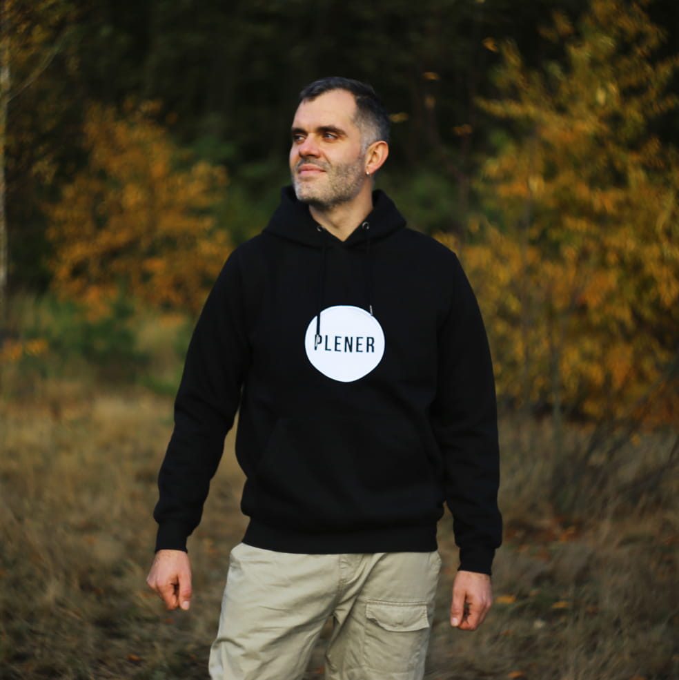 Bluza Plenerowa - czarna unisex — zdjęcie 8
