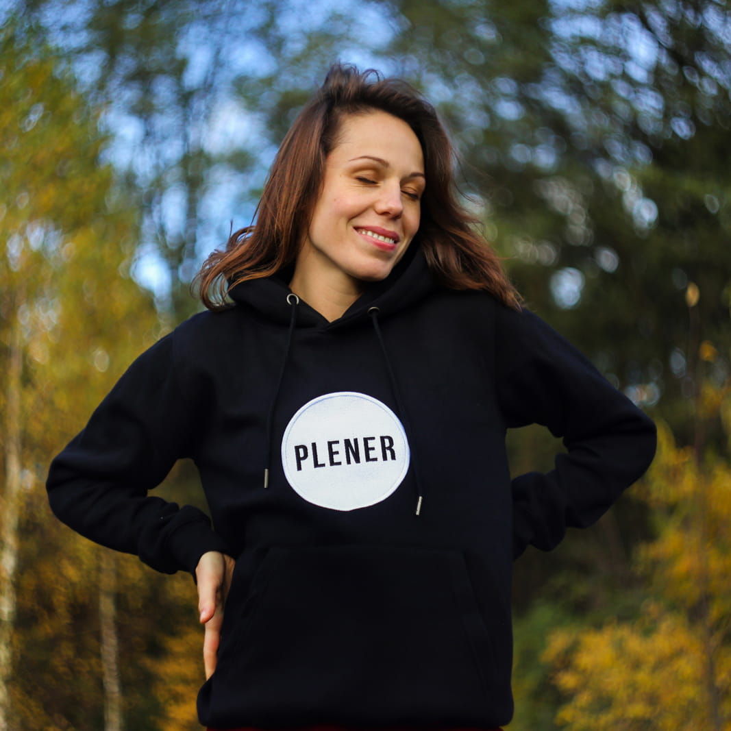 Bluza Plenerowa - czarna unisex — zdjęcie 10
