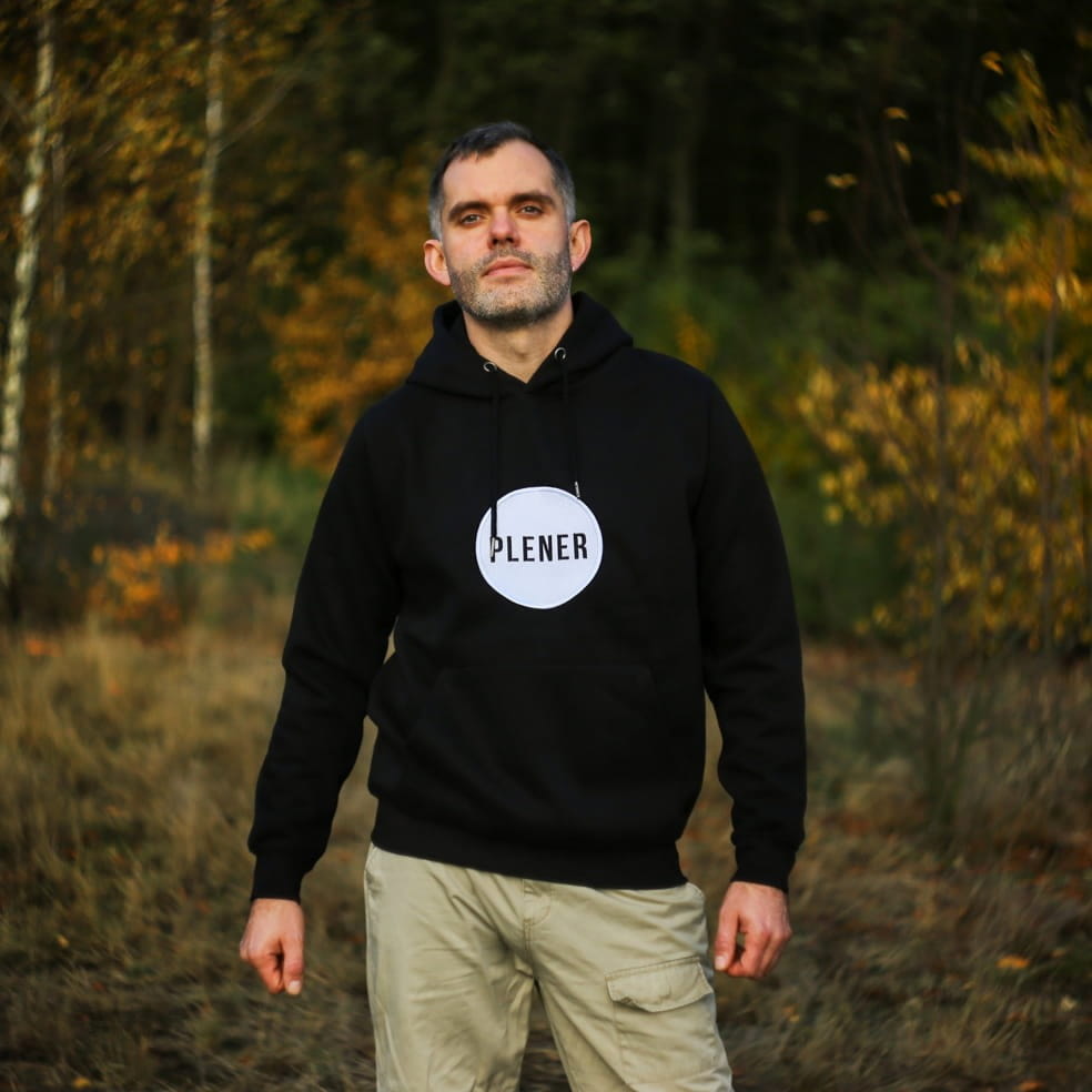 Bluza Plenerowa - czarna unisex — zdjęcie 2