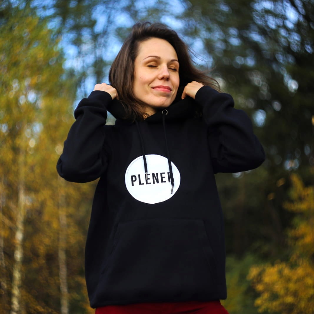 Bluza Plenerowa - czarna unisex — zdjęcie 4