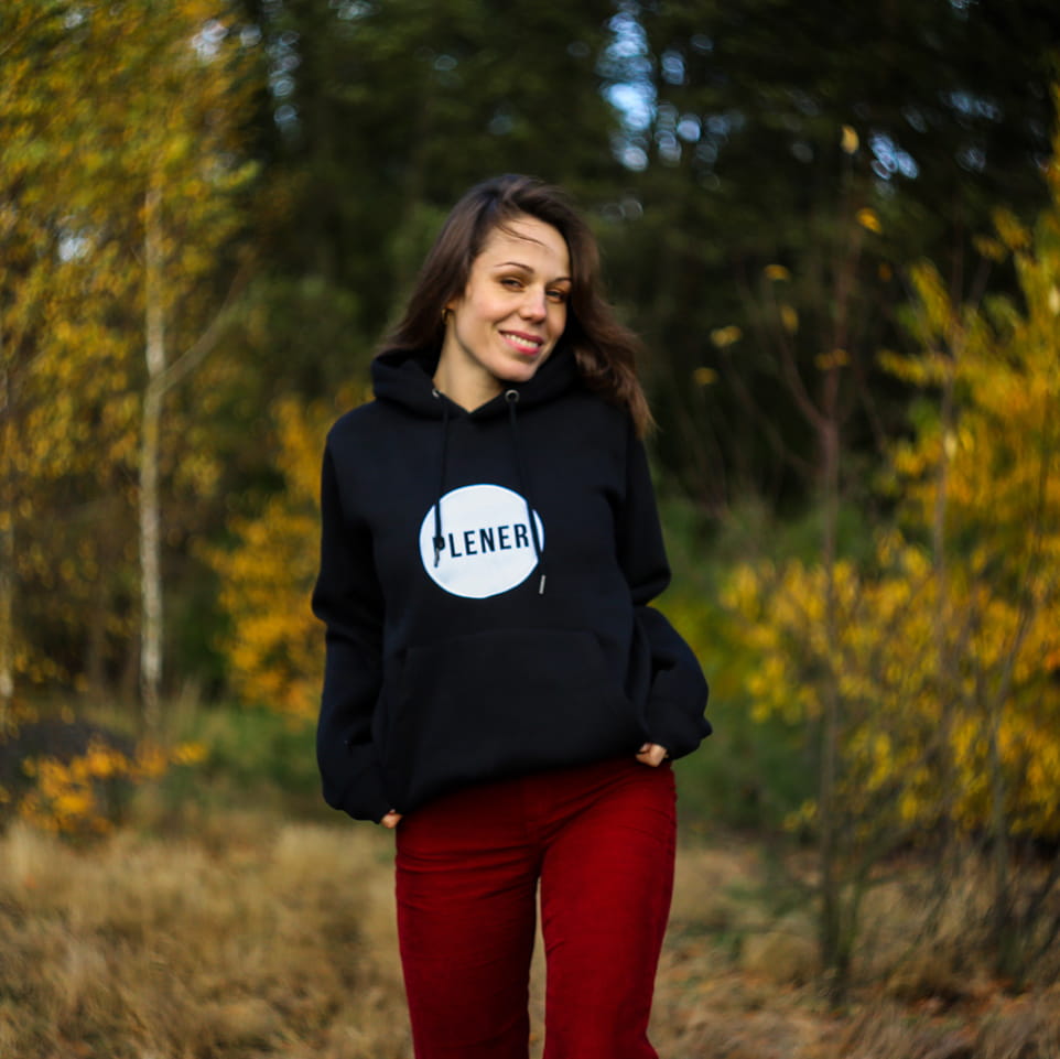 Bluza Plenerowa - czarna unisex — zdjęcie 5