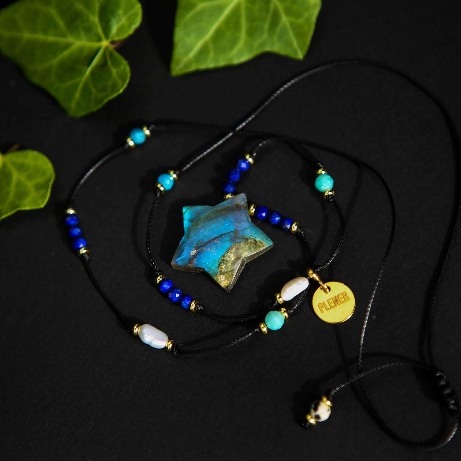 Amulet Labradoryt - 2 UNIKAT — zdjęcie 2