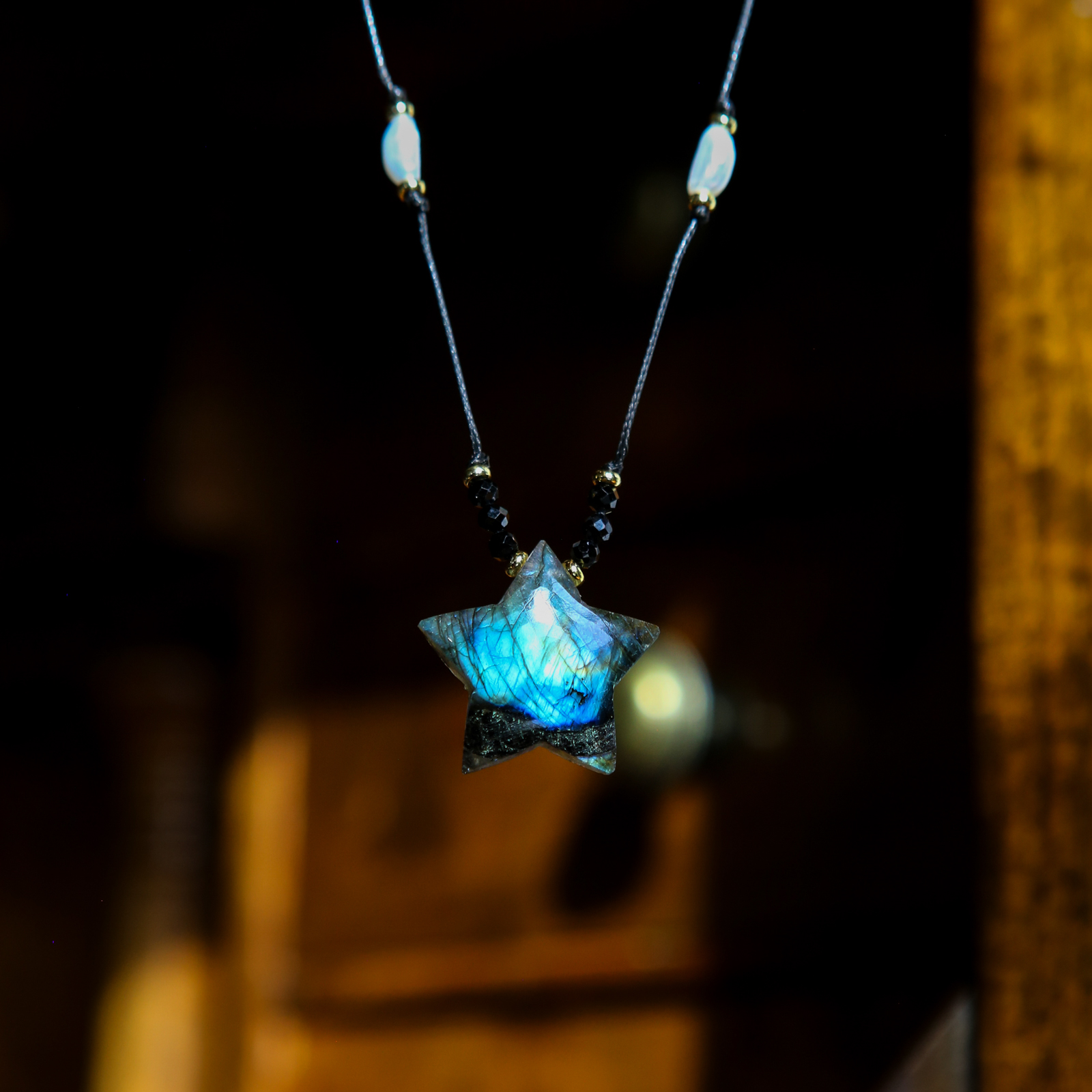 Amulet Labradoryt - 19 UNIKAT
