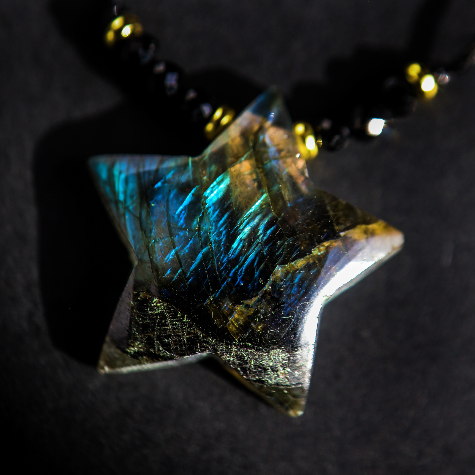 Amulet Labradoryt - 19 UNIKAT — zdjęcie 2