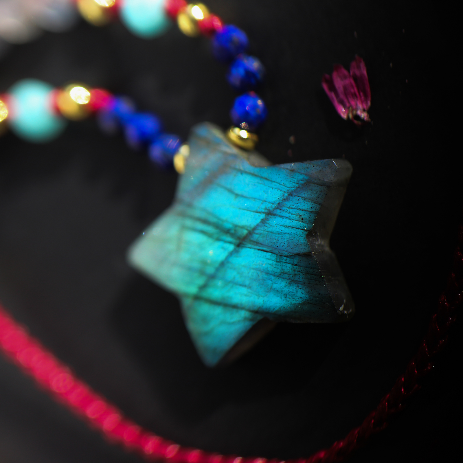 Amulet Labradoryt - 32 UNIKAT — zdjęcie 2